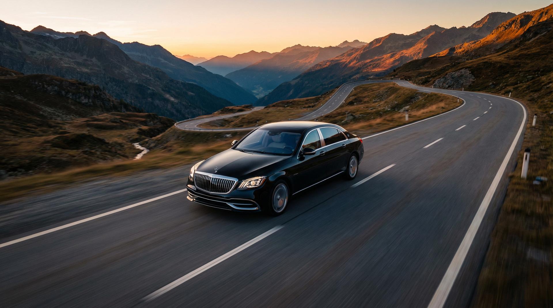 小小绘视频-经典山路驾驶视频